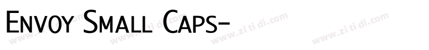 Envoy Small Caps字体转换